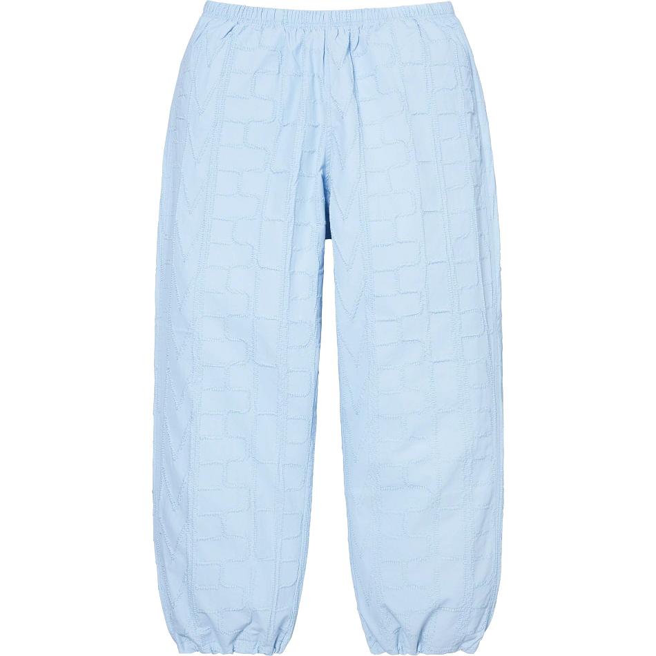 Pantalones Supreme Repeat Stitch Track Pant Azules | Supreme 230PQ